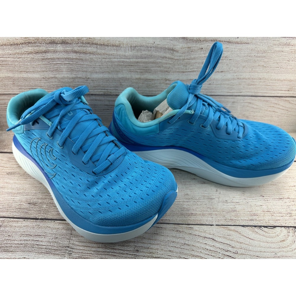 Topo Athletic Women's Blue/Sky Atmos Lace Up Low Top Running Shoes Size 9
